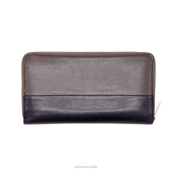 🔴 Celine Multifunction Zip Wallet - Grey/Black - Picture 2 of 9